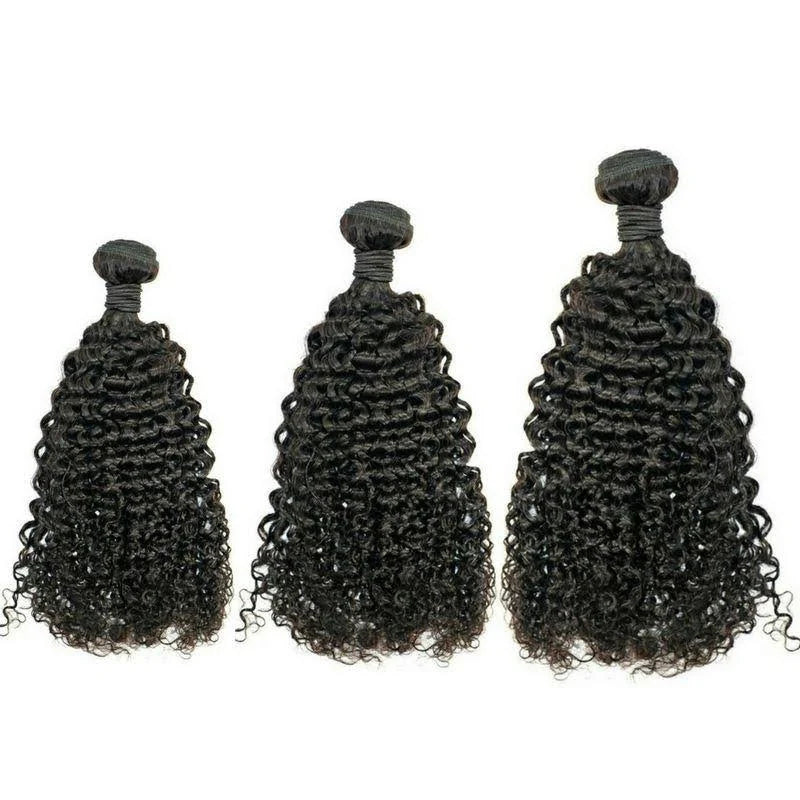 Silk & Blue Kinky Curly Weft