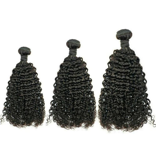 Silk & Blue Kinky Curly Weft
